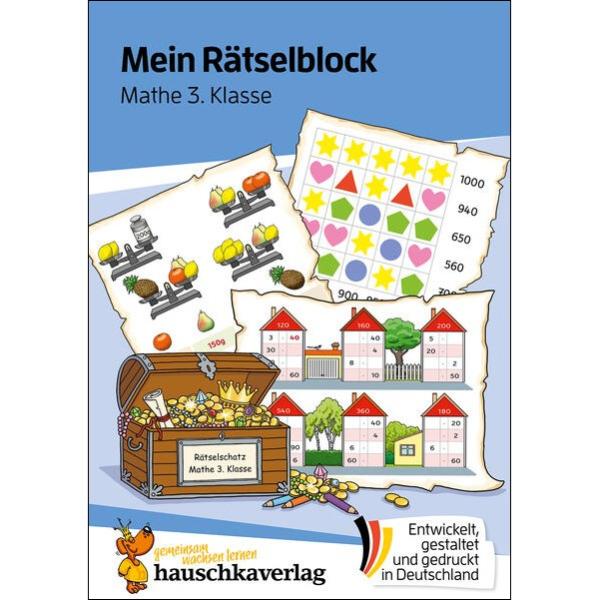 Mein Rätselblock - Mathe 3. Klasse