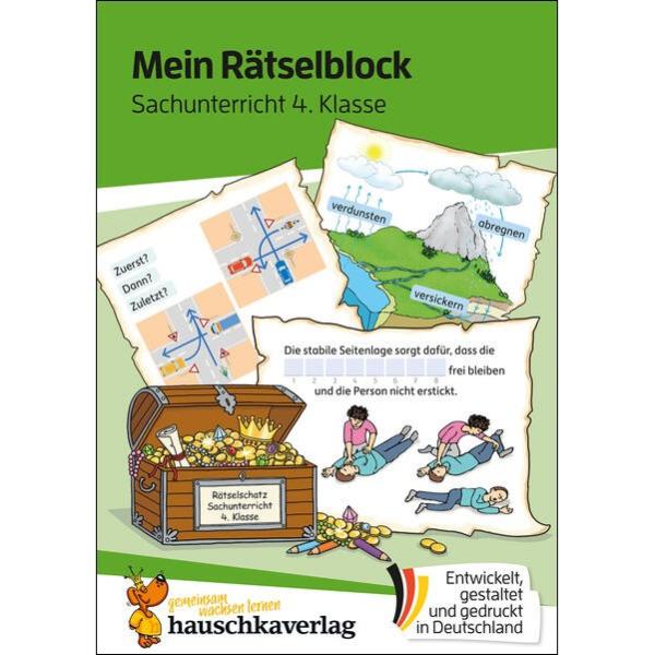 Mein Rätselblock - Sachunterricht 4. Klasse
