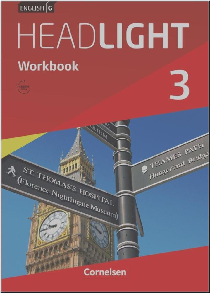 Englisch Headlight Workbook - Band 3 - 7. Schuljahr