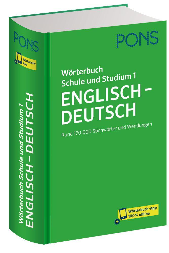 Wörterbuch Englisch-Deutsch für Schule und Studium