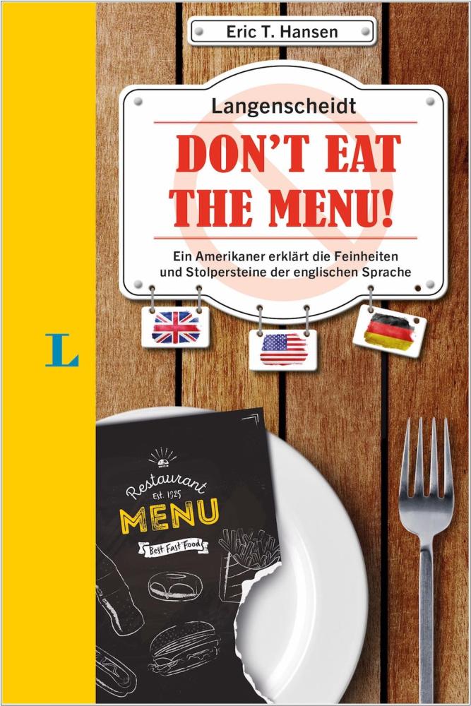 Don't eat the menu!
