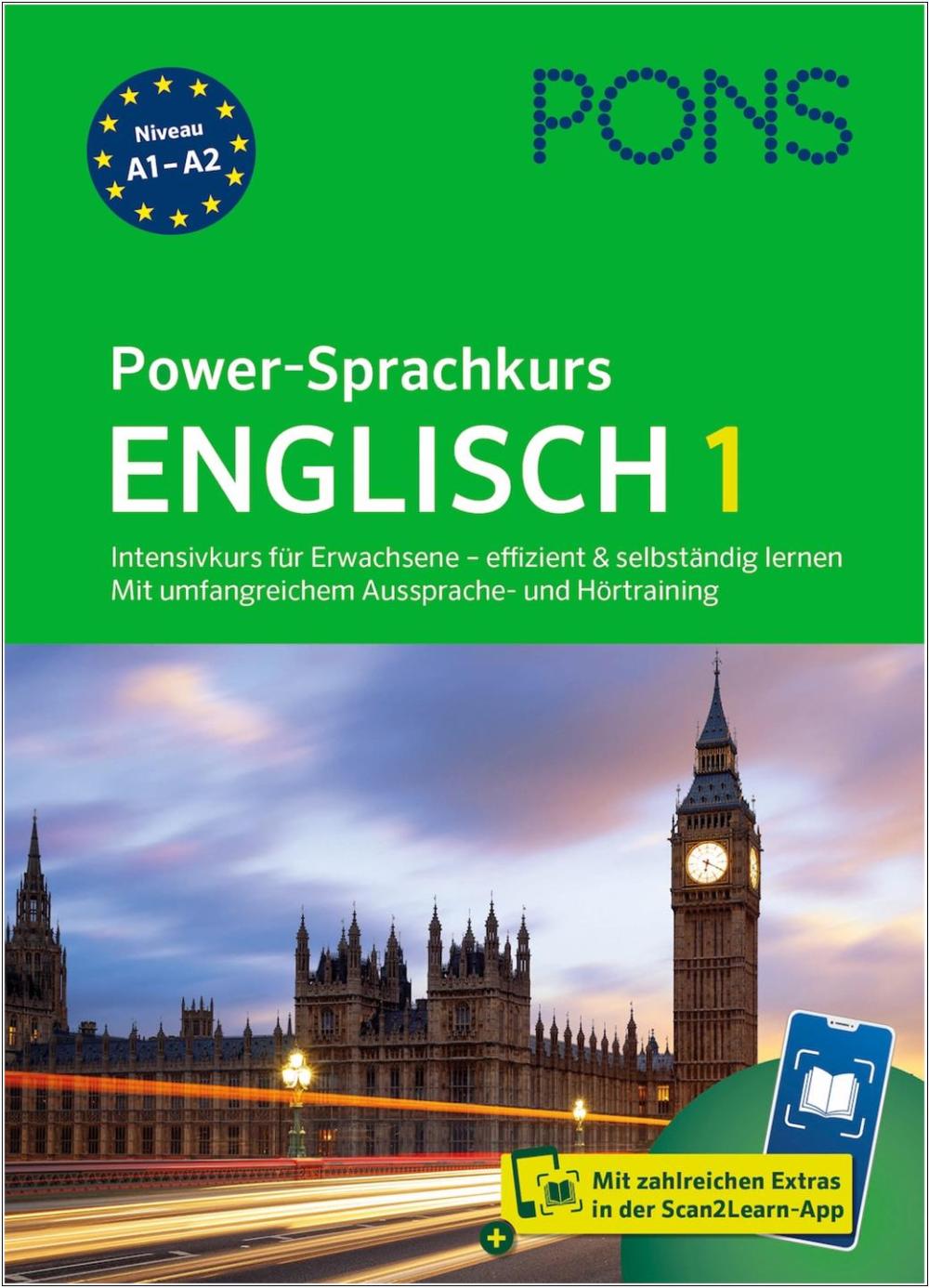 PONS Power-Sprachkurs Englisch 1 - Intensivkurs für Anfänger