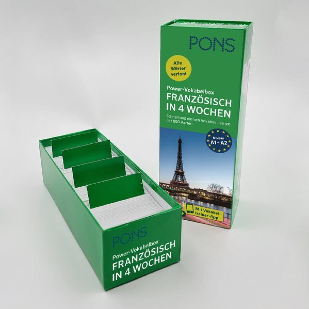 Power-Vokabelbox - Französisch in 4 Wochen