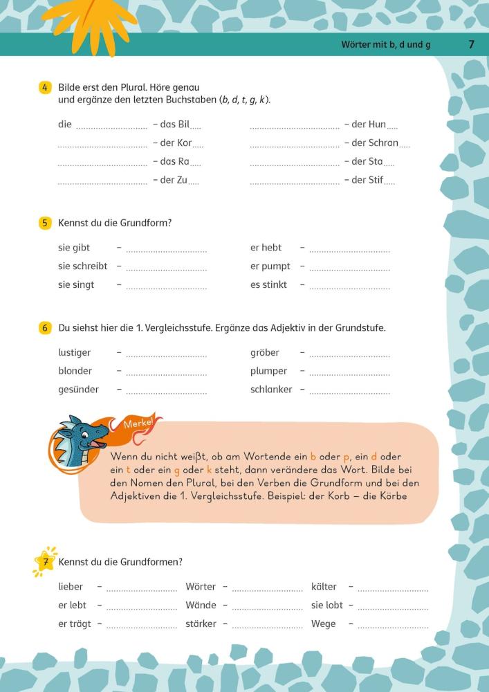 Das große Trainingsbuch Deutsch 3. Klasse