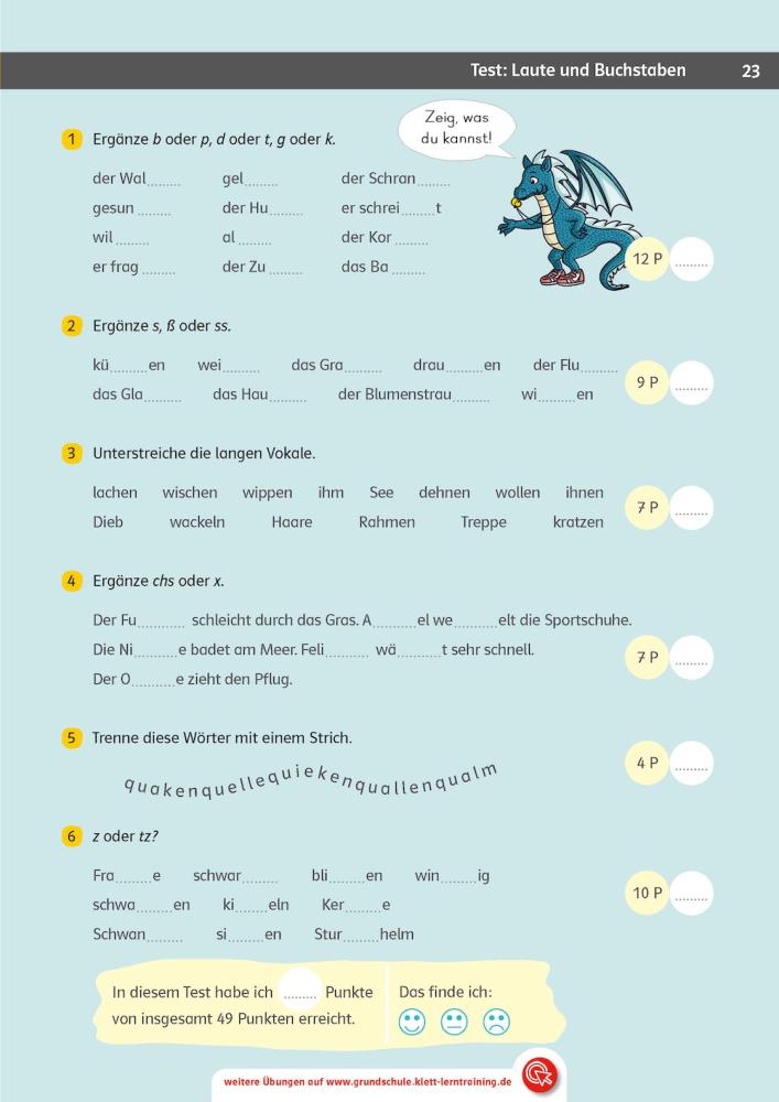 Das große Trainingsbuch Deutsch 3. Klasse