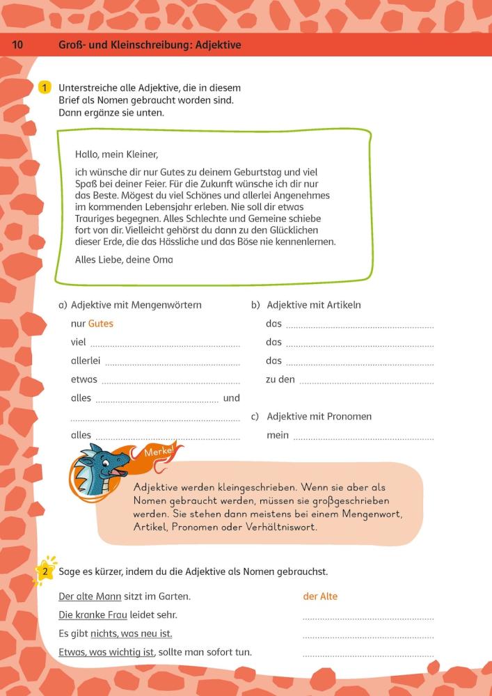 Das große Trainingsbuch Deutsch 4. Klasse