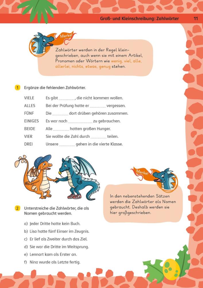 Das große Trainingsbuch Deutsch 4. Klasse