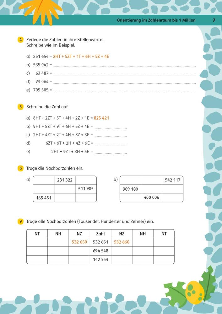 Das große Trainingsbuch Mathe 4. Klasse