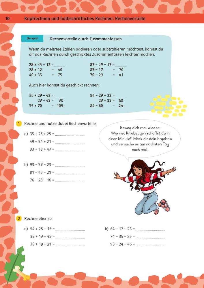 Das große Trainingsbuch Mathe 4. Klasse