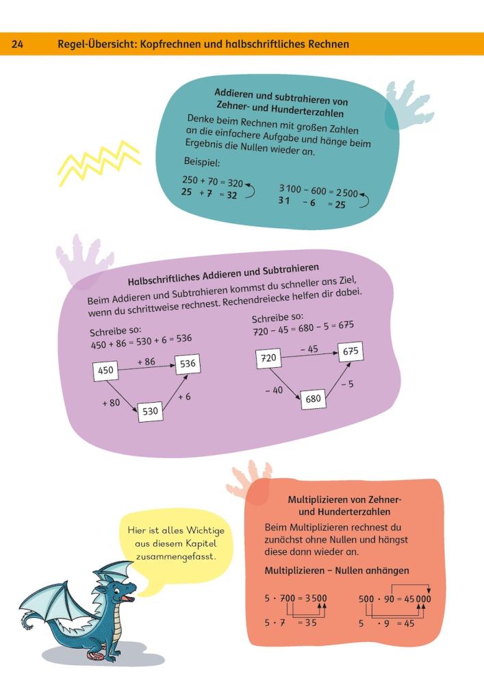 Das große Trainingsbuch Mathe 4. Klasse