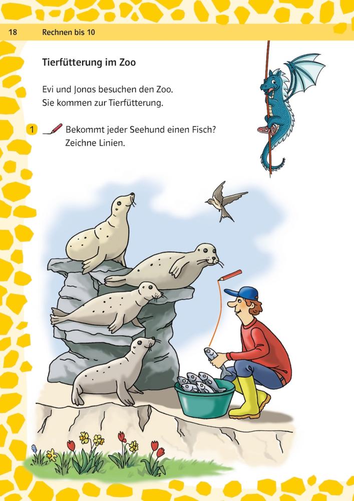 Das große Trainingsbuch Mathe 1. Klasse