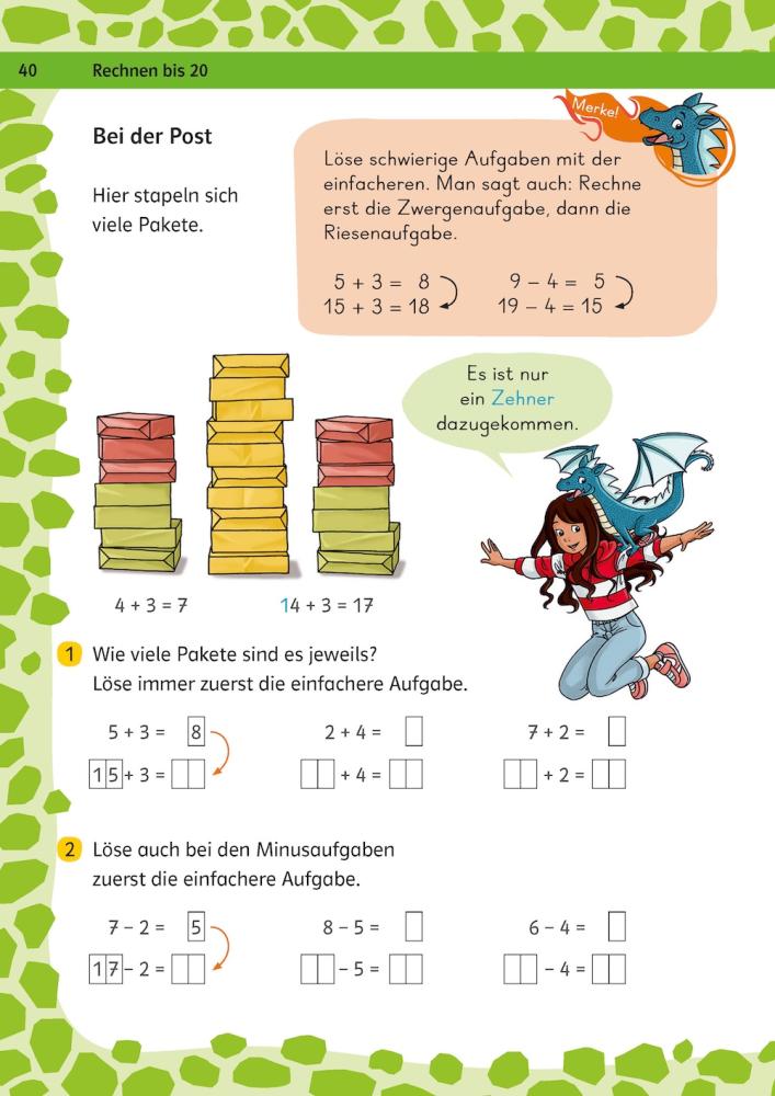 Das große Trainingsbuch Mathe 1. Klasse