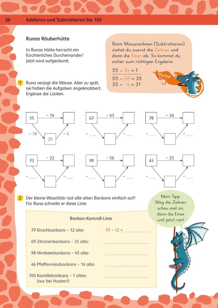 Das große Trainingsbuch Mathe 2. Klasse