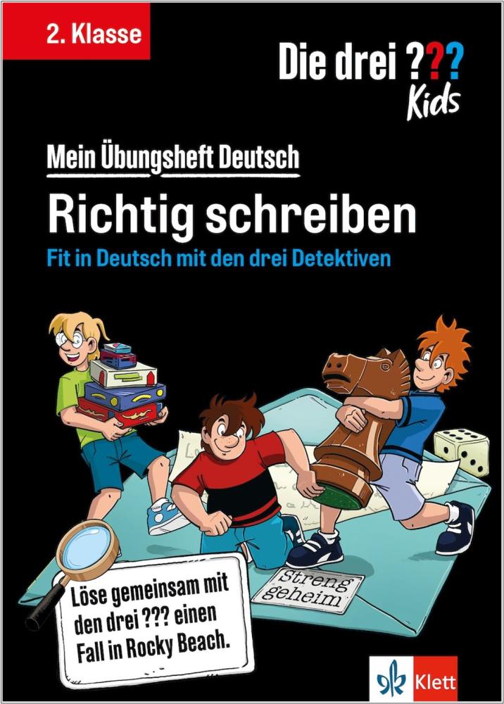 Die drei ??? Kids: Mein Übungsheft Deutsch 2. Klasse - Richtig schreiben