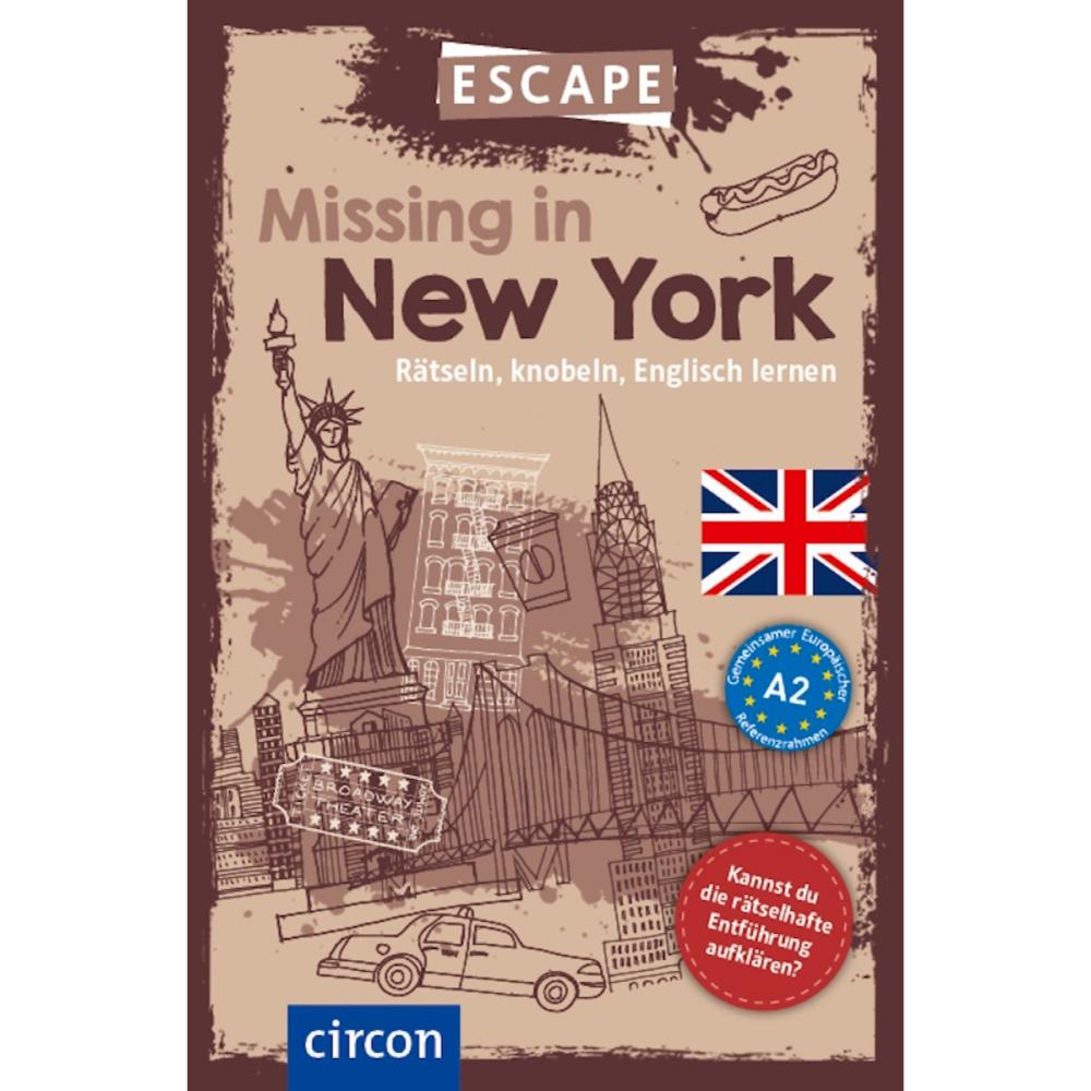 Missing in New York - Rätseln, knobeln, Englisch lernen A2