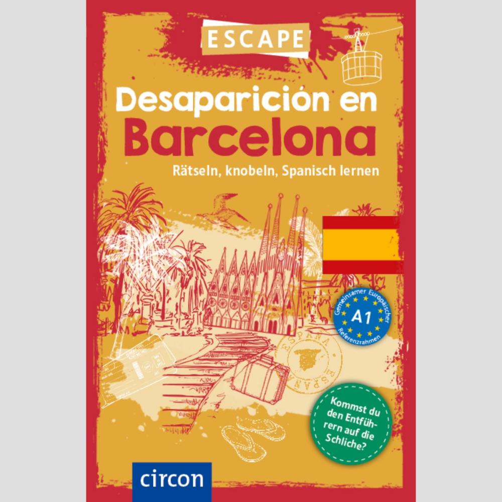 Desaparición en Barcelona - Rätseln, knobeln, Spanisch lernen A1