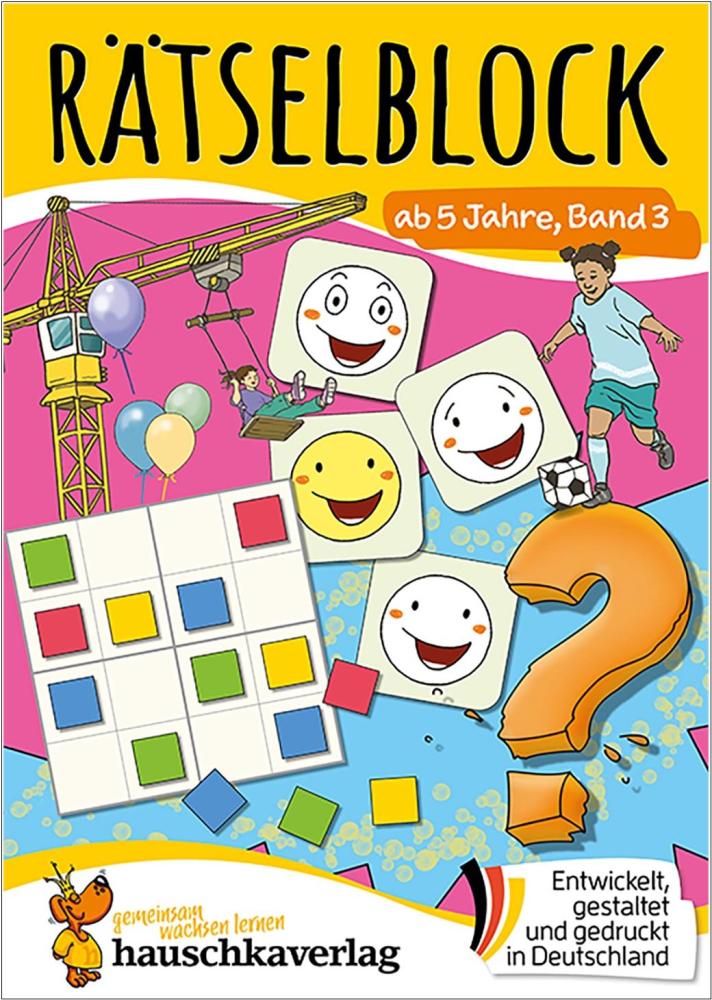 Rätselblock - ab 5 Jahre (Band 3)