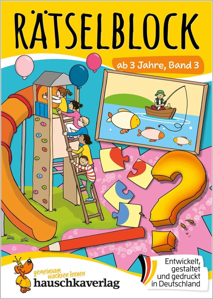 Rätselblock - ab 3 Jahre (Band 3)