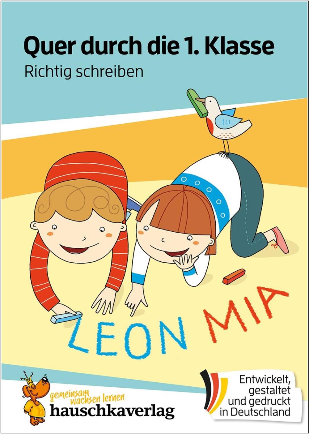 Quer durch die 1. Klasse - Rechtschreiben und Grammatik spielerisch wiederholen