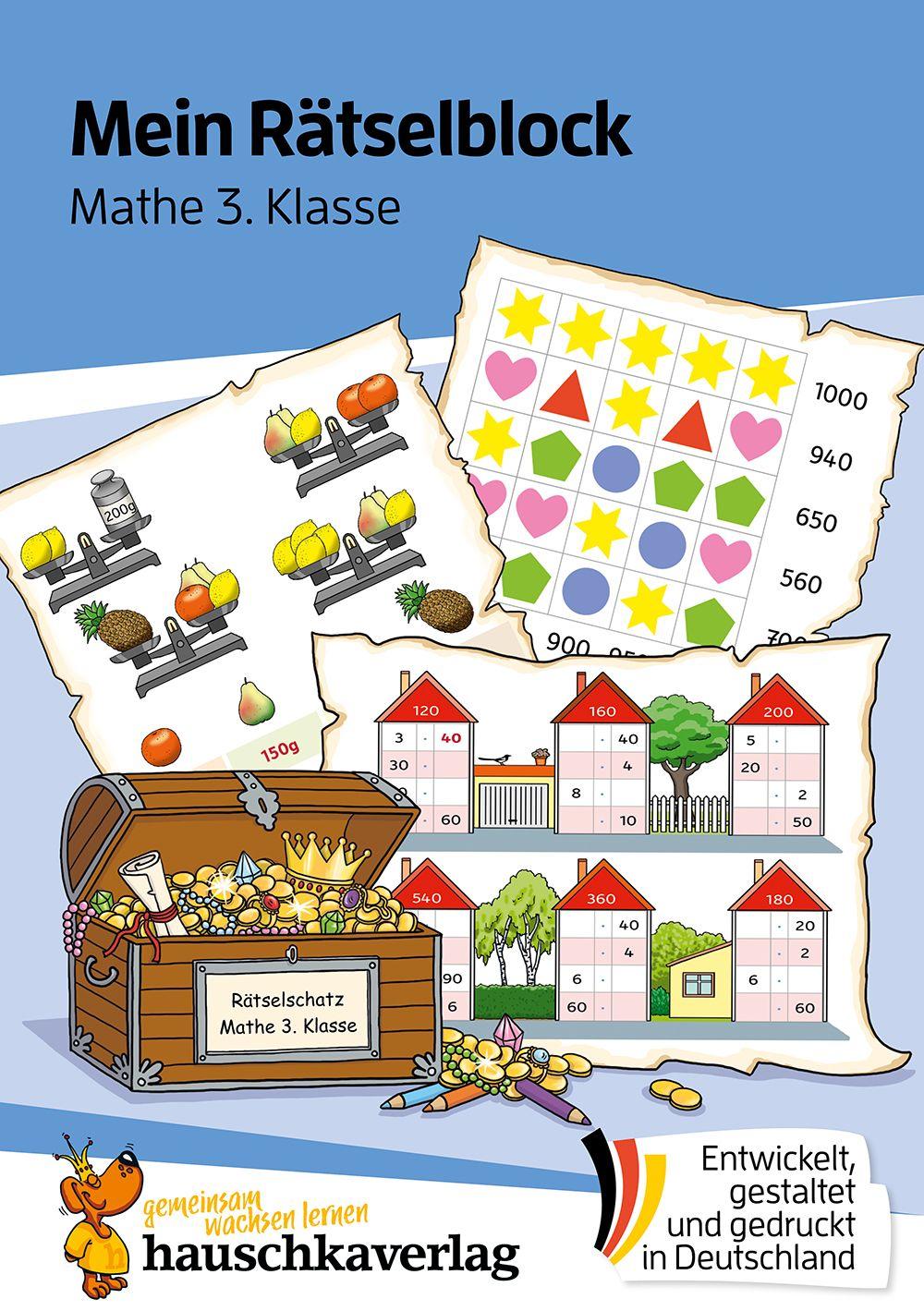 Mein Rätselblock Mathe 3. Klasse - Rätsel für kluge Köpfe