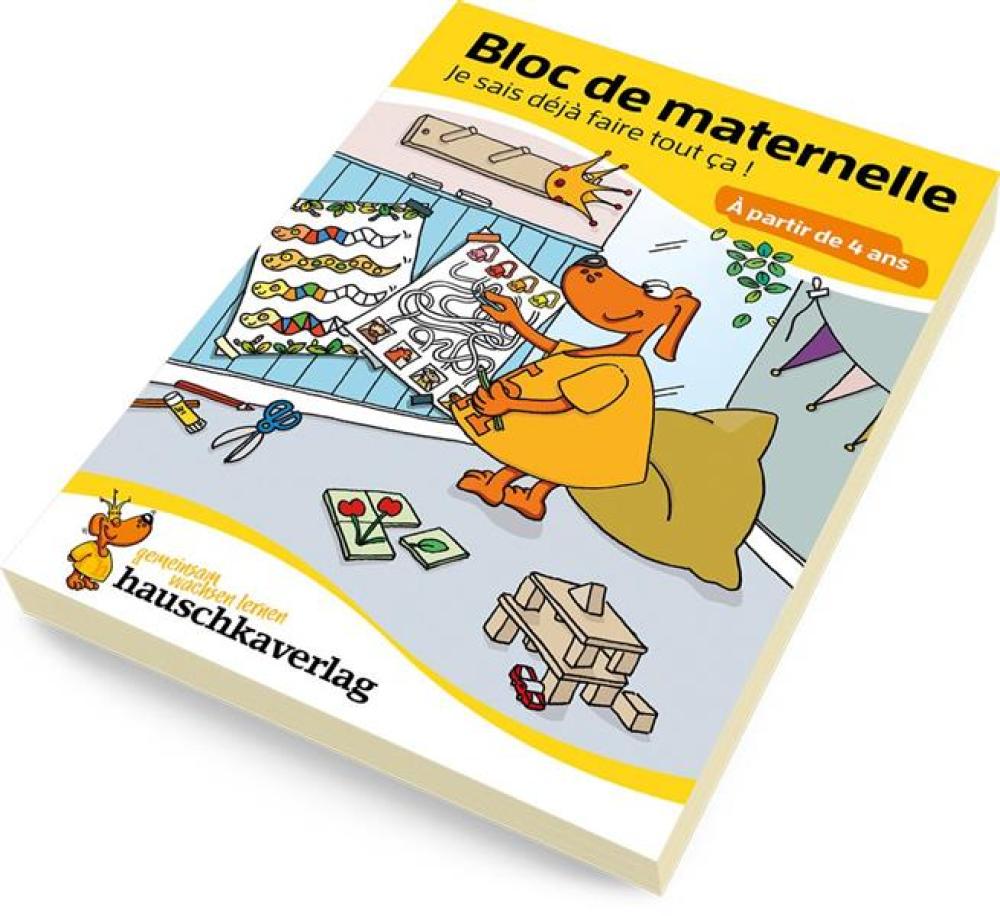 Bloc de maternelle à partir de 4 ans - Je sais déjà faire tout ça!