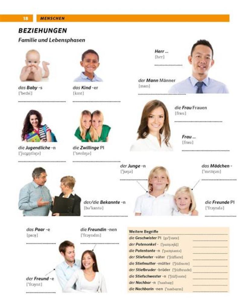 Bildwörterbuch DEUTSCH als Fremdsprache