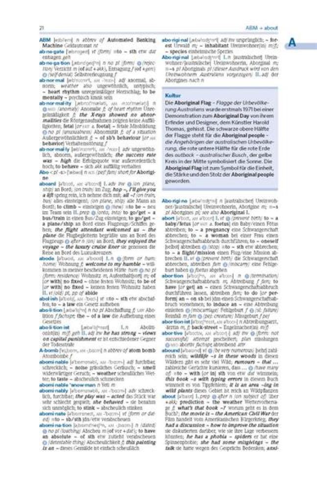 Wörterbuch Englisch-Deutsch für Schule und Studium