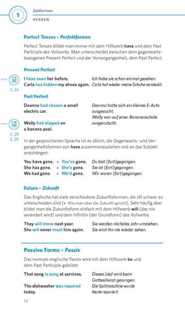 Grammatik kurz & bündig ENGLISCH