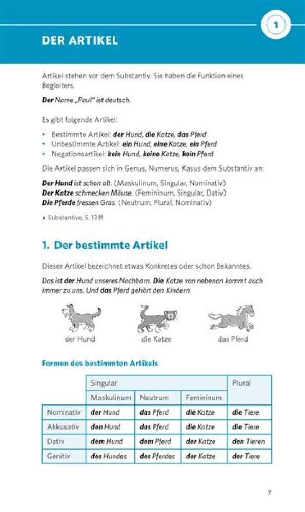 Grammatik kurz & bündig DEUTSCH als Fremdsprache