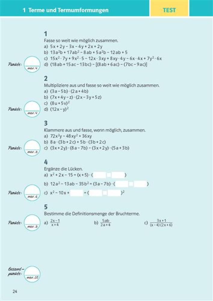 KomplettTrainer Gymnasium Mathematik 8. Klasse
