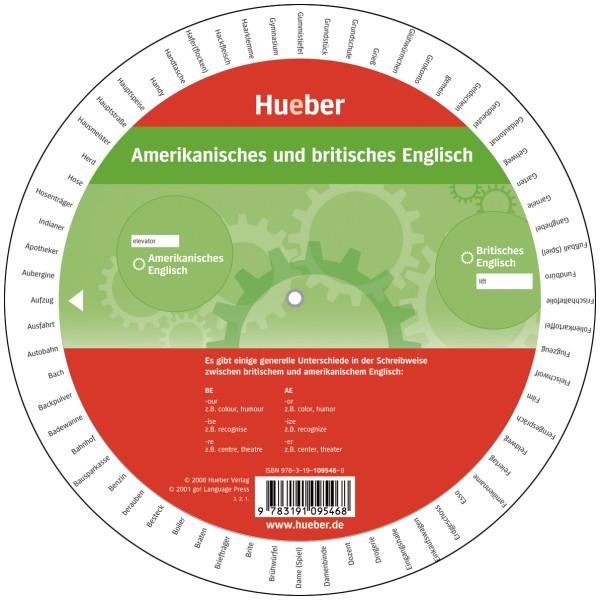 Wheel Englisch - Amerikanisches und britisches Englisch