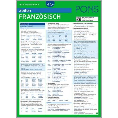 PONS Auf einen Blick Zeiten Französisch