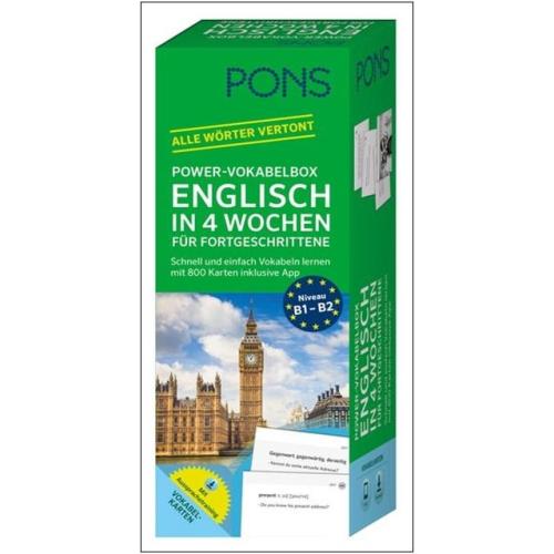 Power-Vokabelbox - Englisch in 4 Wochen für Fortgeschrittene