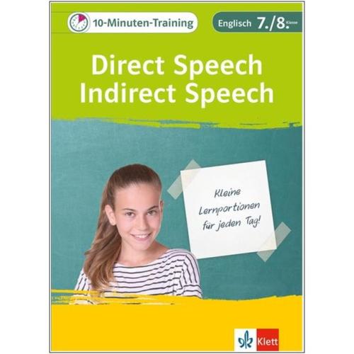 10-Minuten-Training: Direct Speech and Indirect Speech - Englisch Grammatik 7./8. Klasse