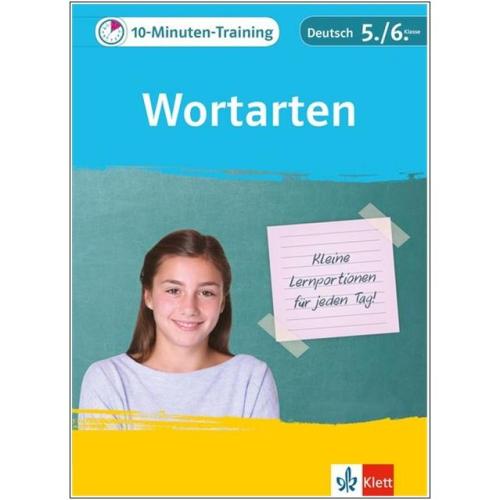 10-Minuten-Training: Wortarten - Deutsch Grammatik 5./6. Klasse