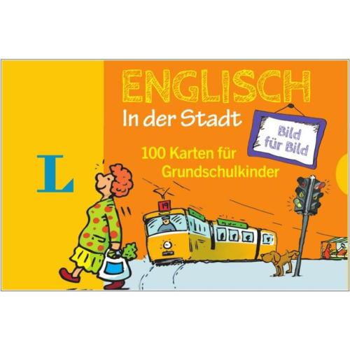 ENGLISCH in der Stadt - 100 Karten für Grundschulkinder