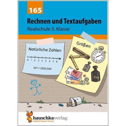 Mathe 5. Klasse Realschule Übungsheft - Rechnen und Textaufgaben