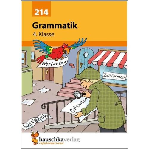 Deutsch 4. Klasse Übungsheft - Grammatik