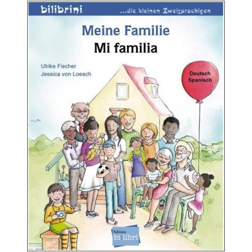 Meine Familie - ein deutsch-spanisches Bilderbuch ab 2 Jahre