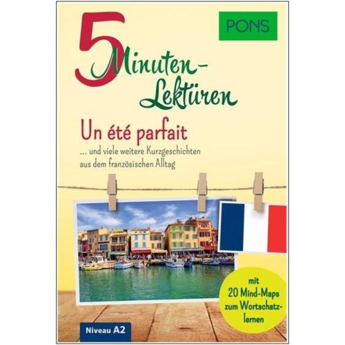 PONS 5-Minuten-Lektüren Französisch - Un été parfait (Niveau A2)