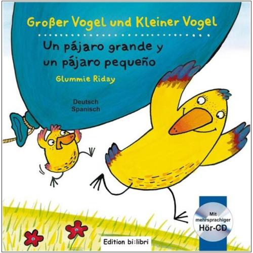 Großer Vogel und Kleiner Vogel - ein deutsch-spanisches Kinderbuch ab 4 Jahre