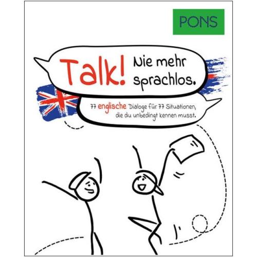 PONS Talk! Nie mehr sprachlos - 77 englische Dialoge
