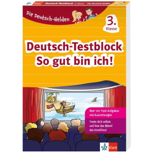 Die Deutsch-Helden - So gut bin ich! - Deutsch Testblock 3. Klasse