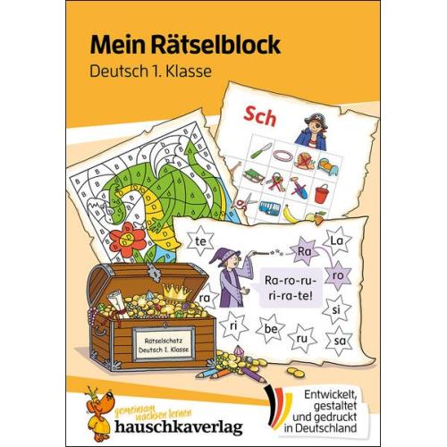 Mein Rätselblock - Deutsch 1. Klasse