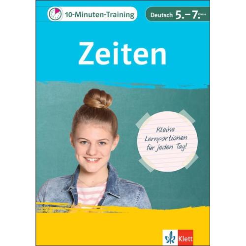 10-Minuten-Training: Zeiten - Deutsch Grammatik 5.-7. Klasse