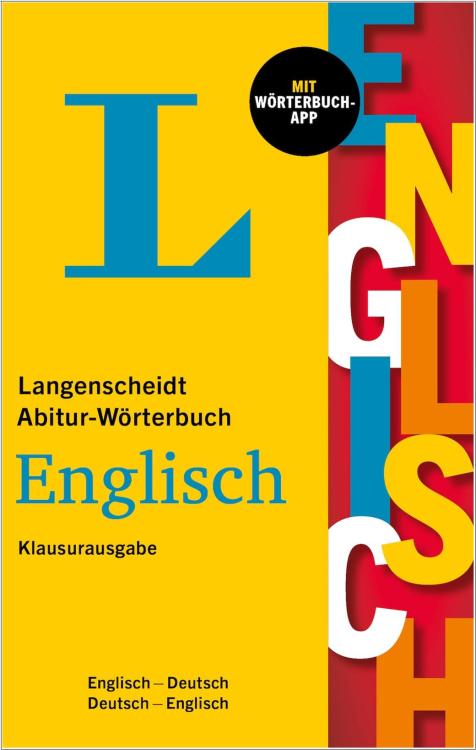 Langenscheidt Abitur-Wörterbuch ENGLISCH - Klausurausgabe (2025)