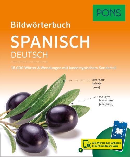 PONS Bildwörterbuch Spanisch - 16.000 Wörter & Wendungen