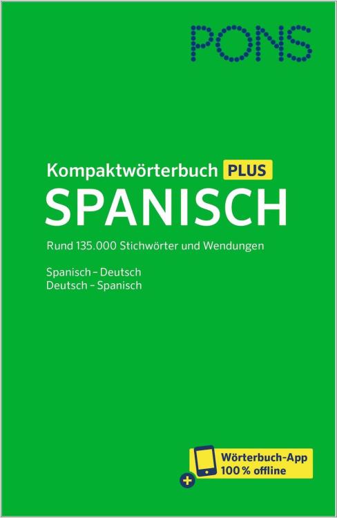 PONS Kompaktwörterbuch Plus Spanisch