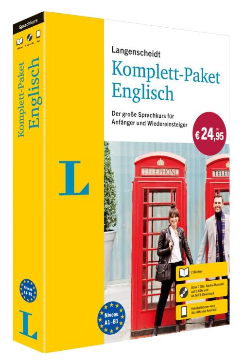 Langenscheidt Komplett-Paket Englisch - Der große Sprachkurs für Anfänger