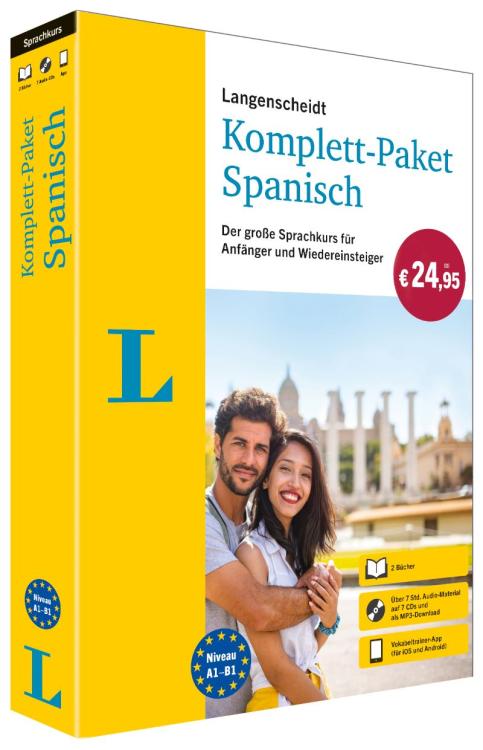 Langenscheidt Komplett-Paket Spanisch - Der große Sprachkurs für Anfänger